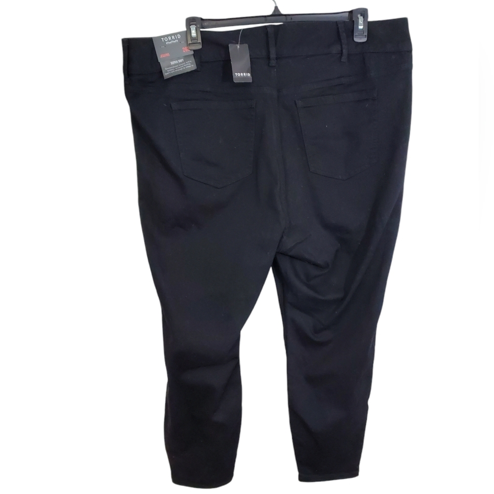 Torrid Womens Jegging Skinny Super Soft High-Rise Jean In Black Size 26S NWT - Picture 6 of 15